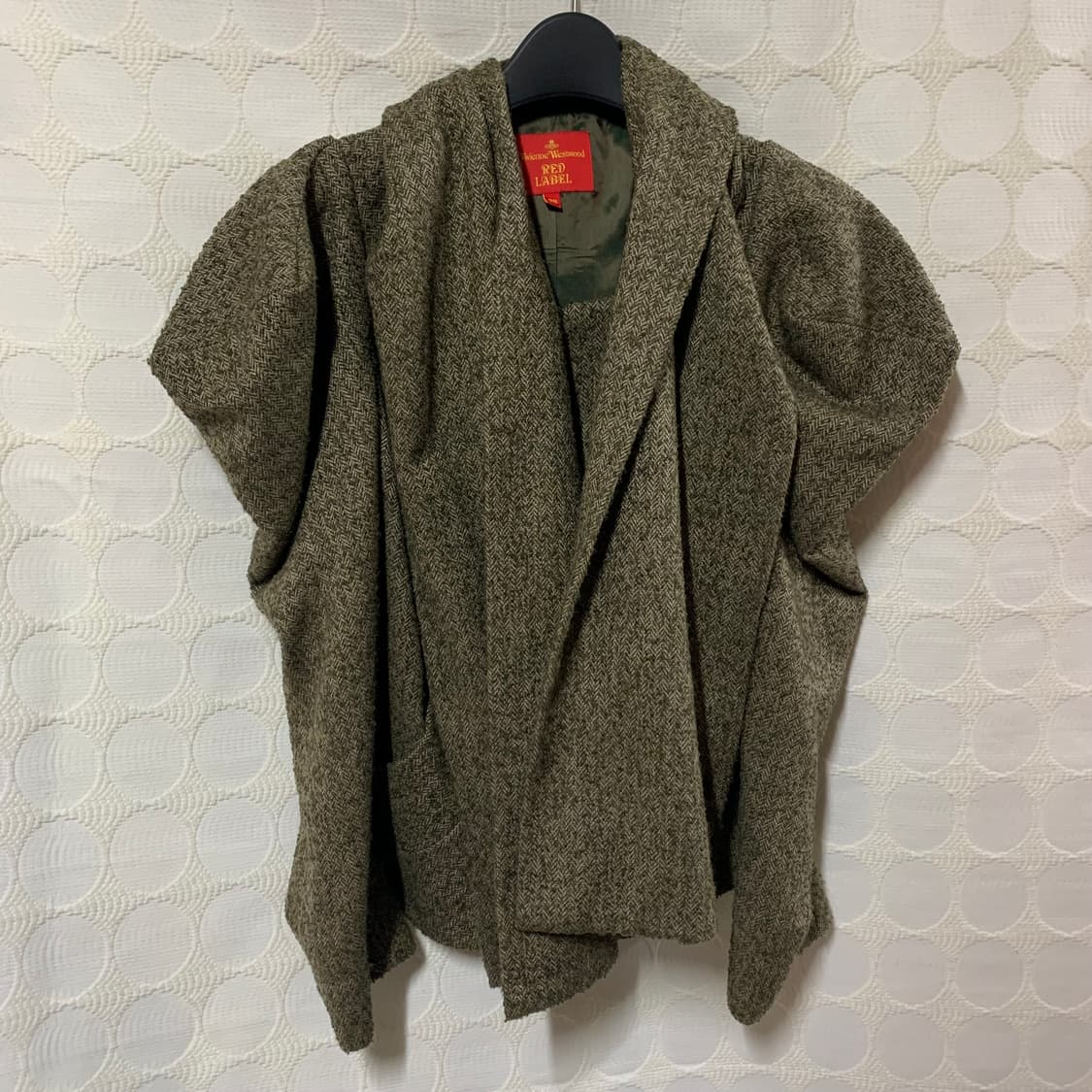 vivienne westwood 울 머플러 코트 상품이미지2