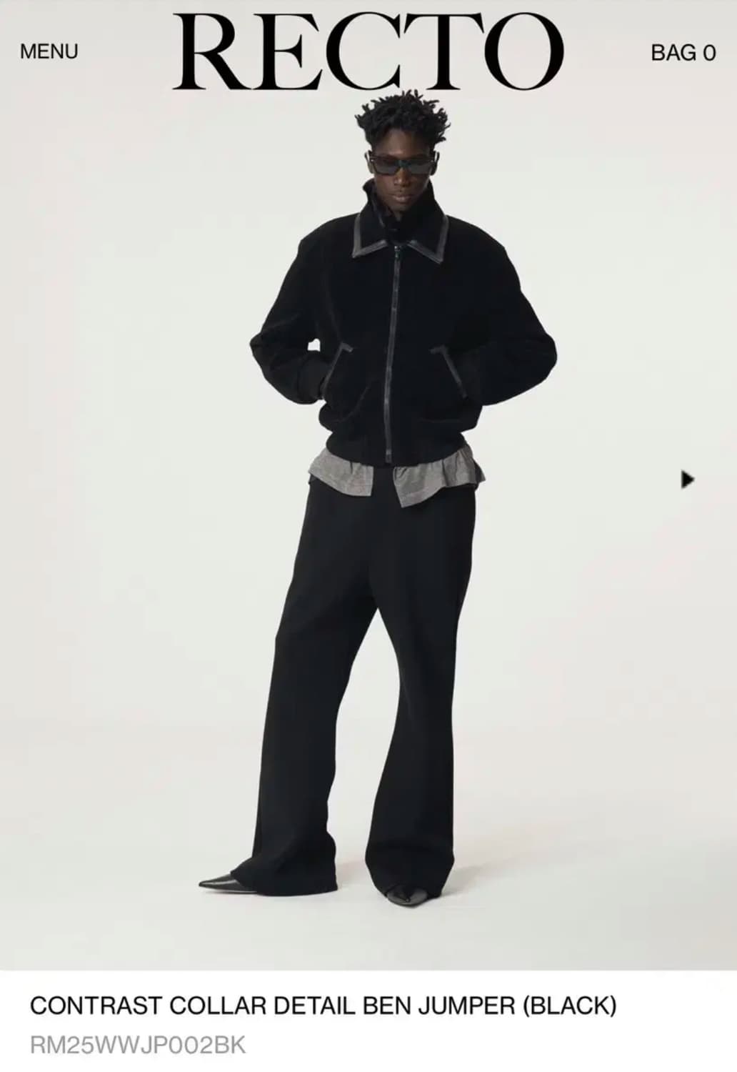 렉토 파이핑 자켓 L 상품이미지1