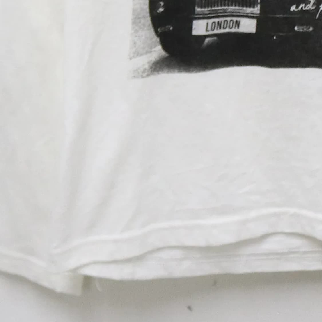 CONFIRM 빈티지 레터링 긴팔티셔츠 61135 상품이미지4