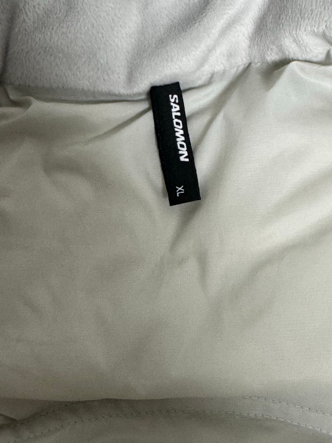 살로몬 컨투어 다운 패딩 XL 라이트 블루(상태A) 상품이미지3