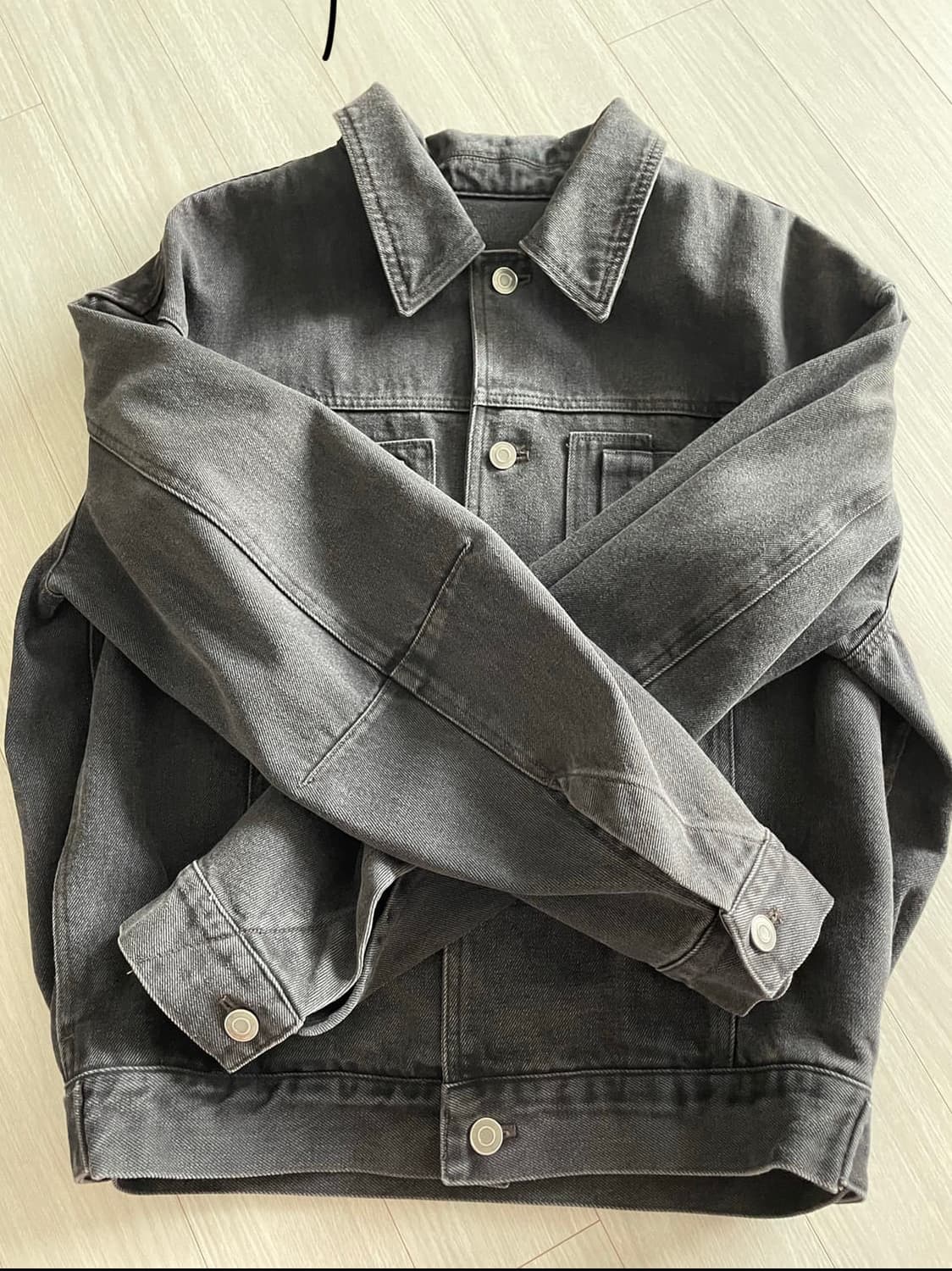 쿠어 투포켓 데님 자켓 S사이즈 상품이미지1