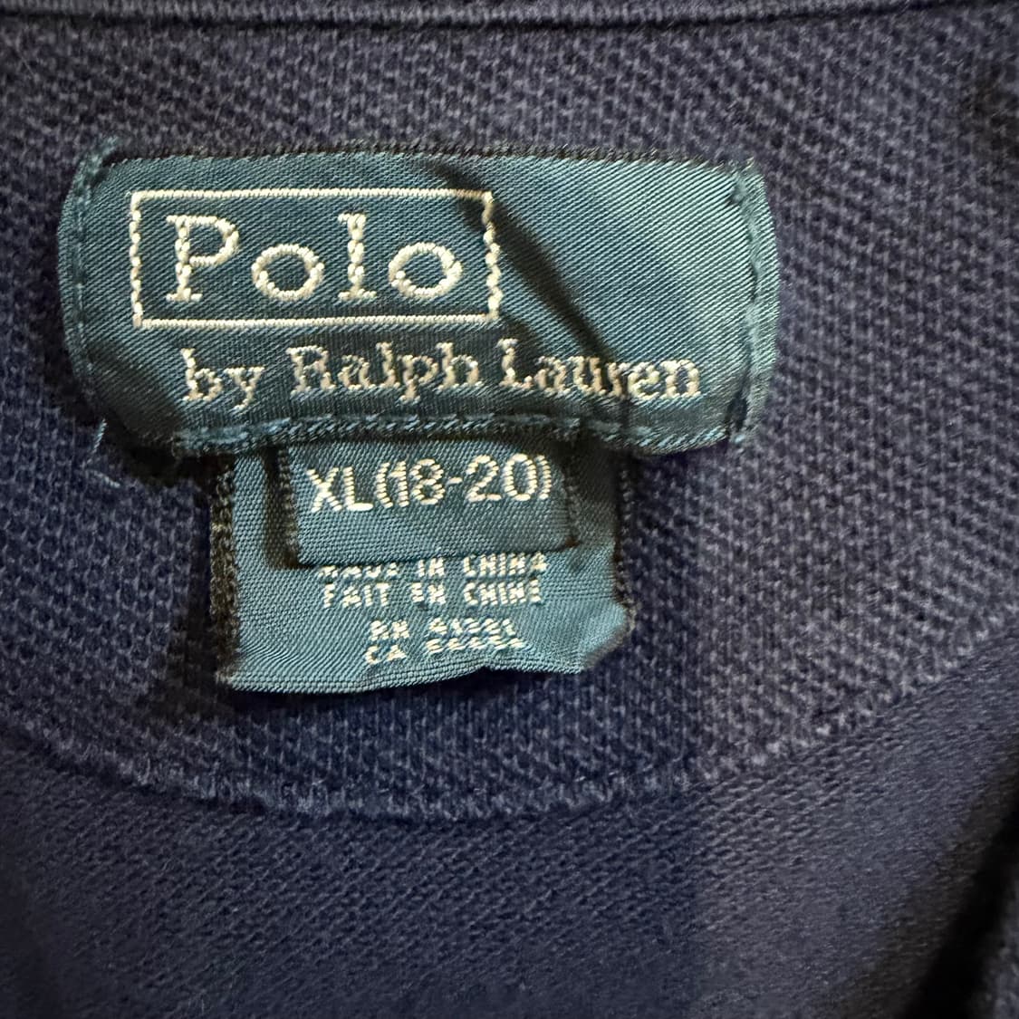 폴로 랄프로렌 코튼 네이비 가디건 상품이미지3