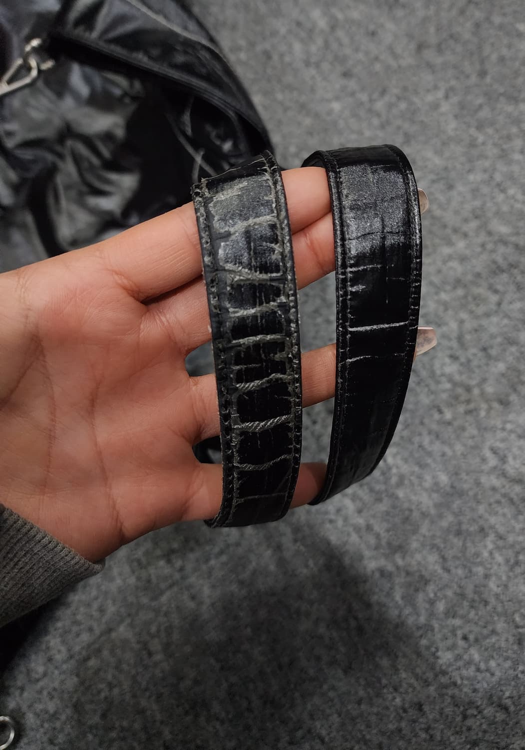 마뗑킴 빅 코팅 토트백 보부상백 가방 상품이미지7