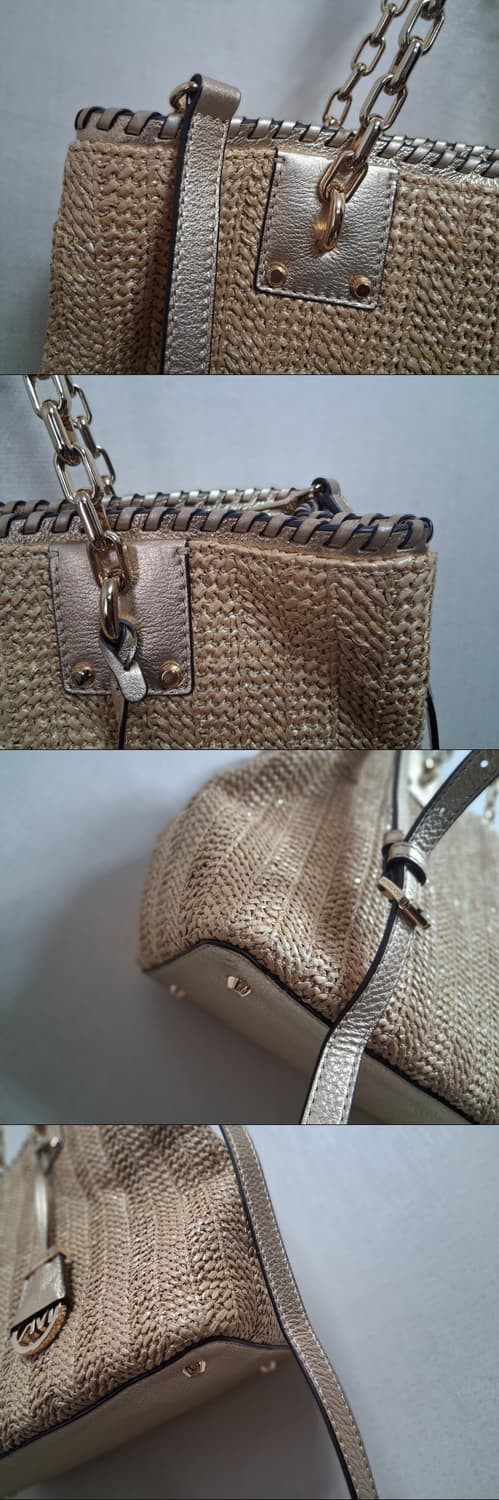 MICHAEL KORS 마이클 코어스 가방 가죽배색 라탄가방 
ㅈ 상품이미지5