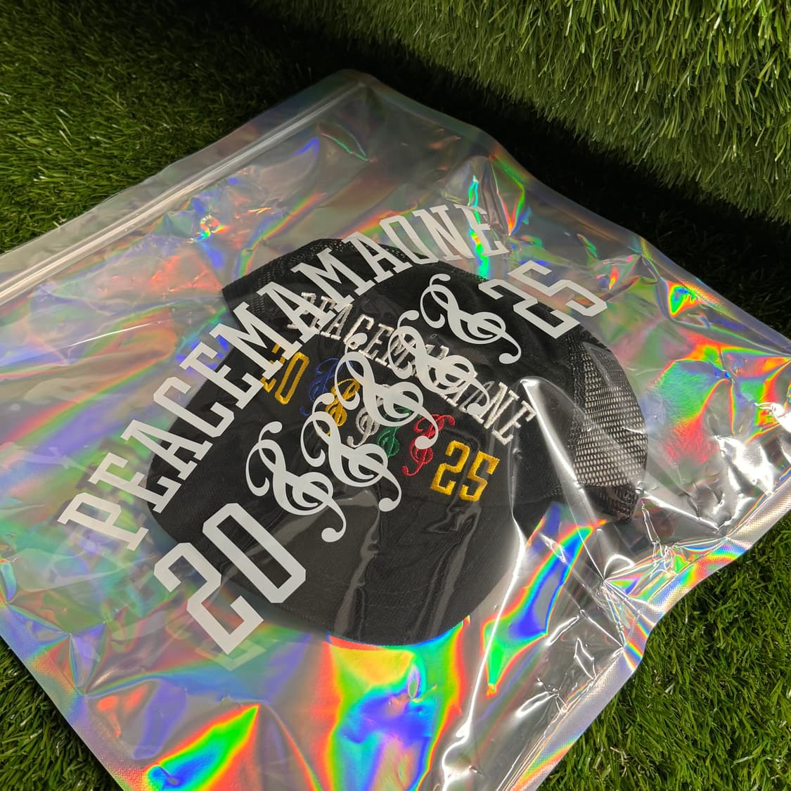 지드래곤 피스마이너스원x2025 마마 어워즈 피스마마원 캡 메쉬 상품이미지2