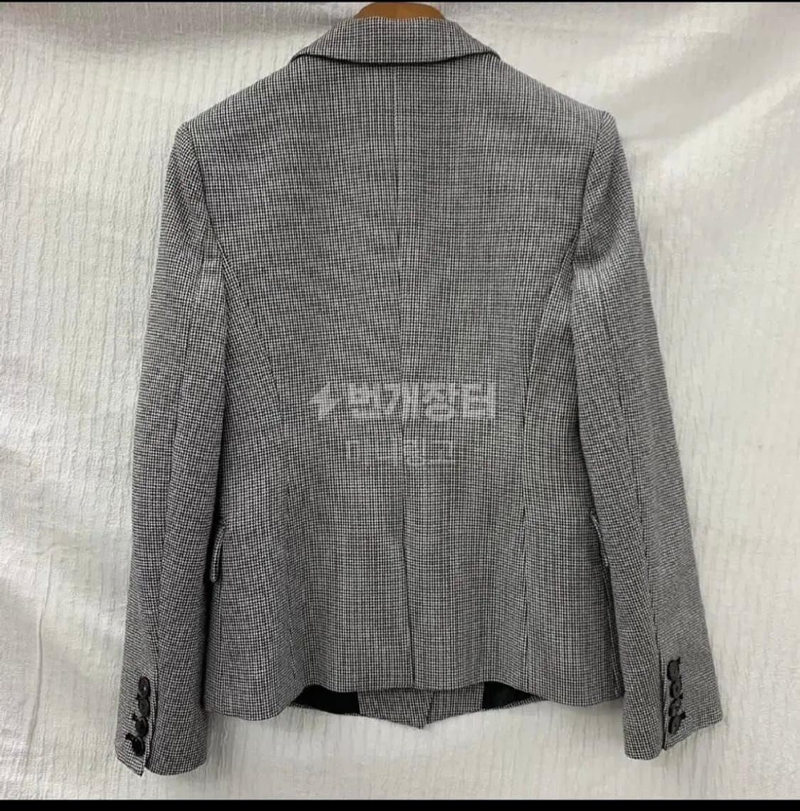 마쥬 체크 자켓 44, 55 상품이미지3