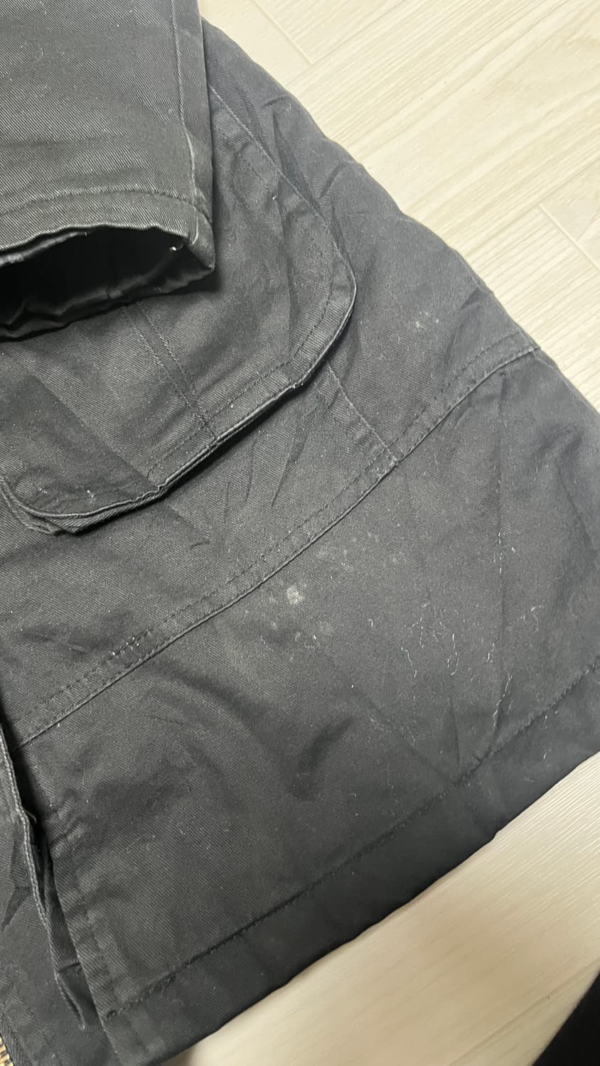 dia깔 honey drop 금장 슬림 롱야상 상품이미지4