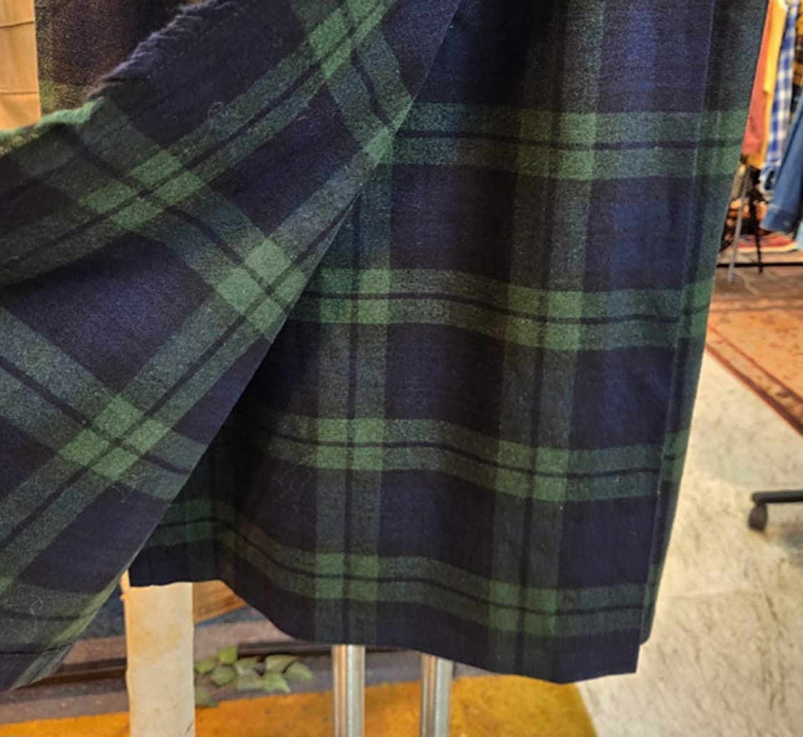 ONEIL 아일랜드 오닐 체크 랩 빈티지 스커트 상품이미지4