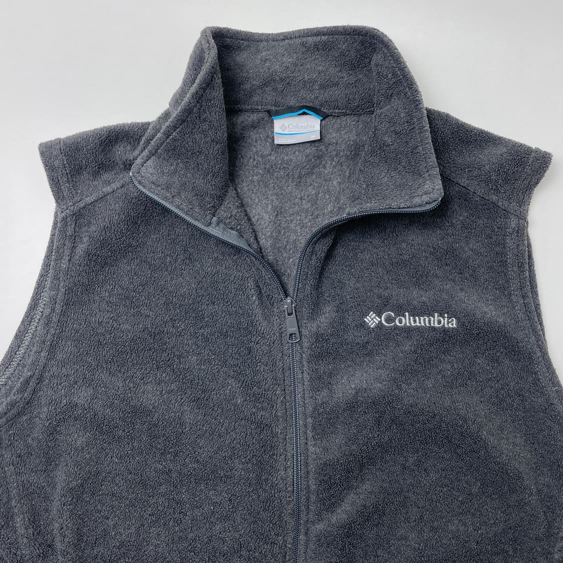 [중고] 컬럼비아 플리스 조끼 그레이 M 상품이미지3