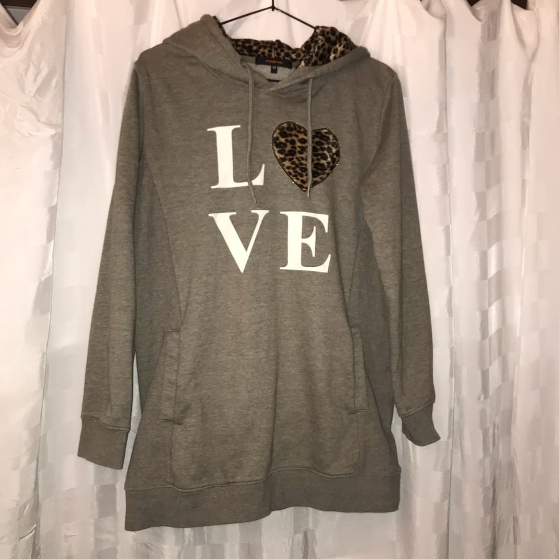 Jambangee 잠뱅이 갸루 레오파드 후디 상품이미지2