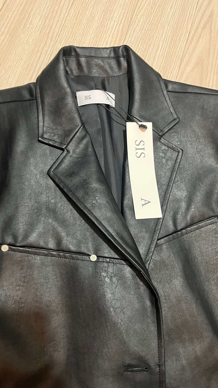 sis a 레더자켓 상품이미지2