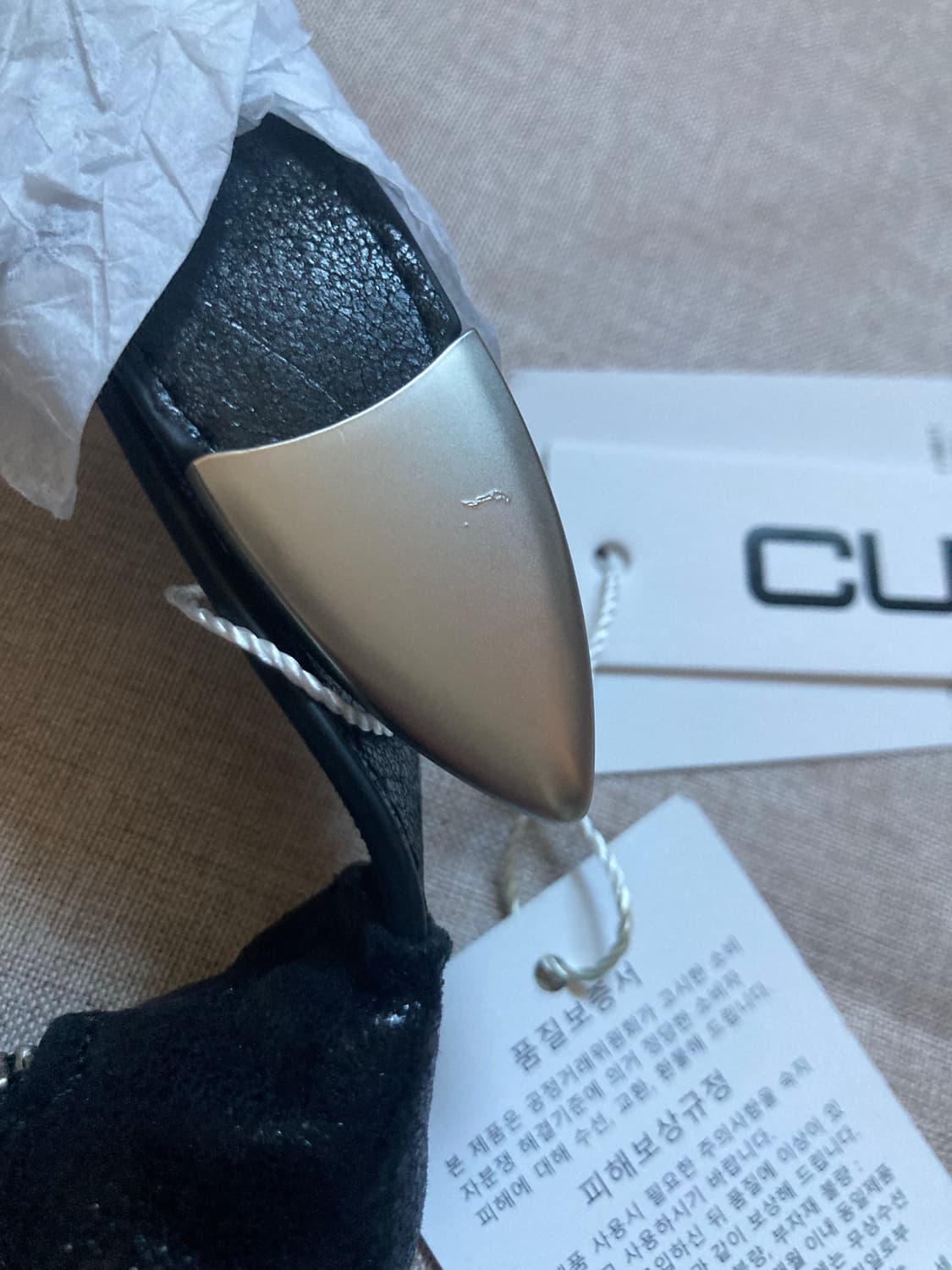 큐리티 벨트 루프 호보백 블랙 (품절) 상품이미지8