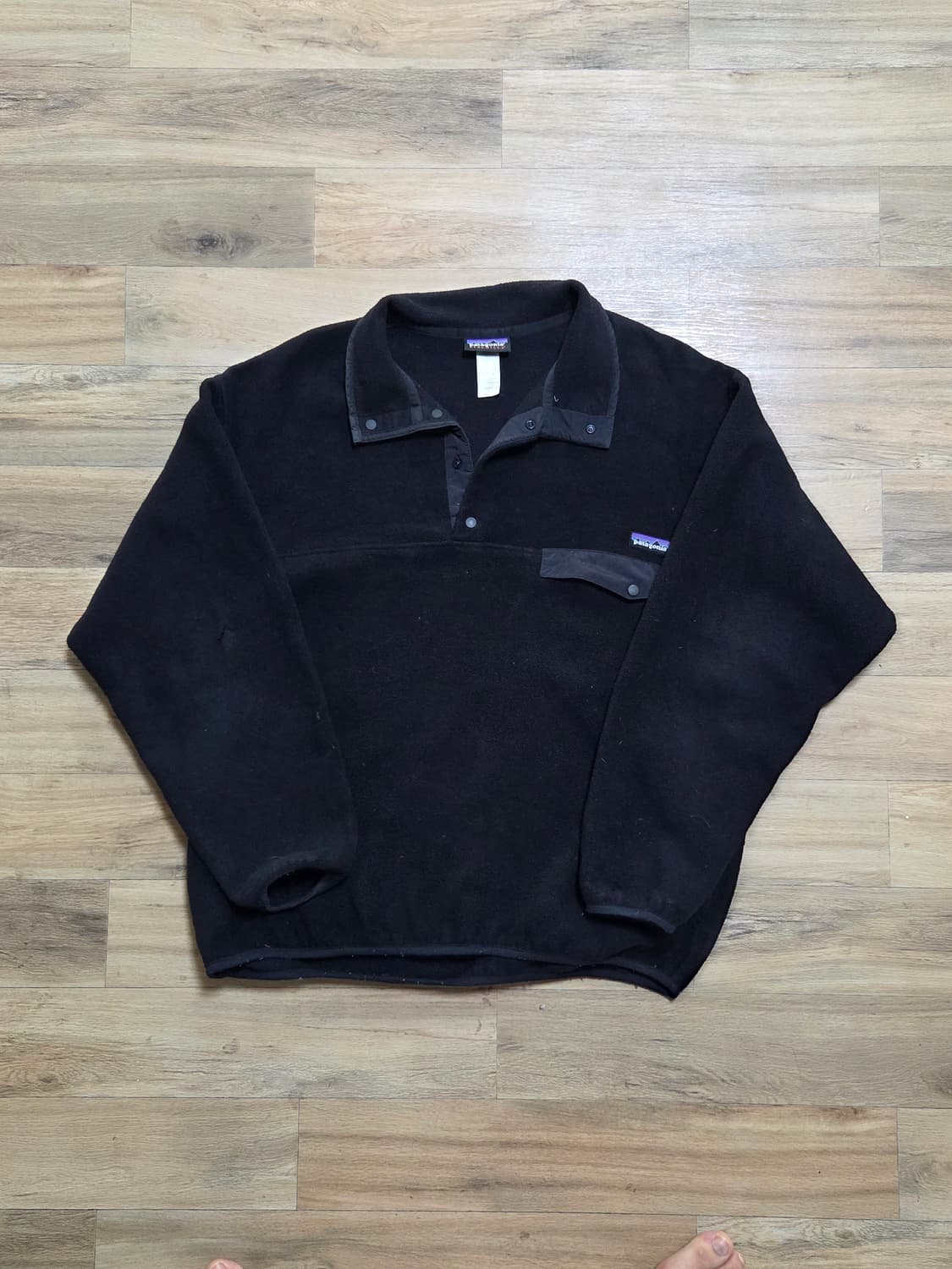 VINTAGE 파타고니아 신칠라 블랙 L 상품이미지1