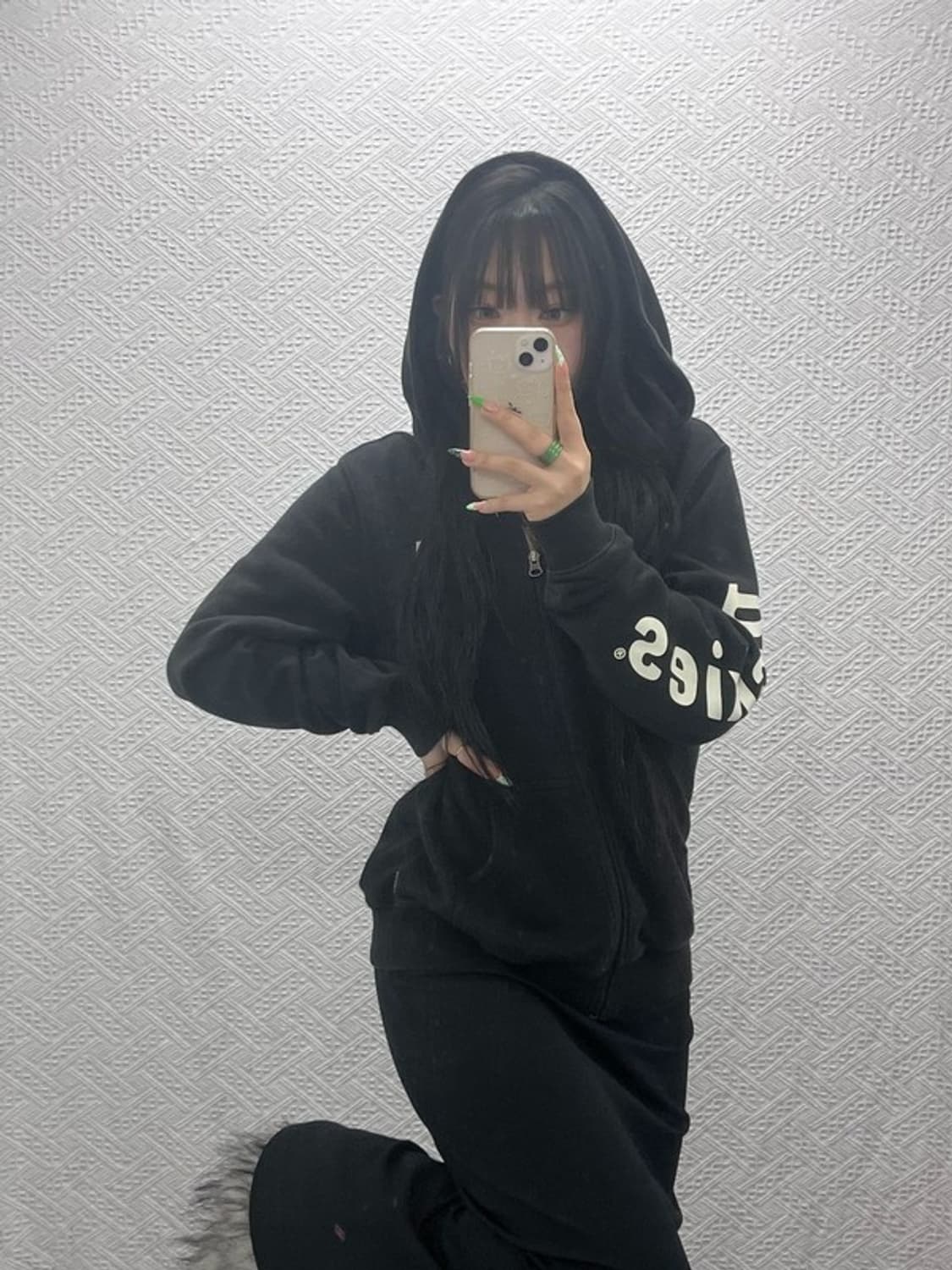 디키즈 올드스쿨 .스트릿 사이드 스펠로고 후드집업 M C08895 상품이미지1