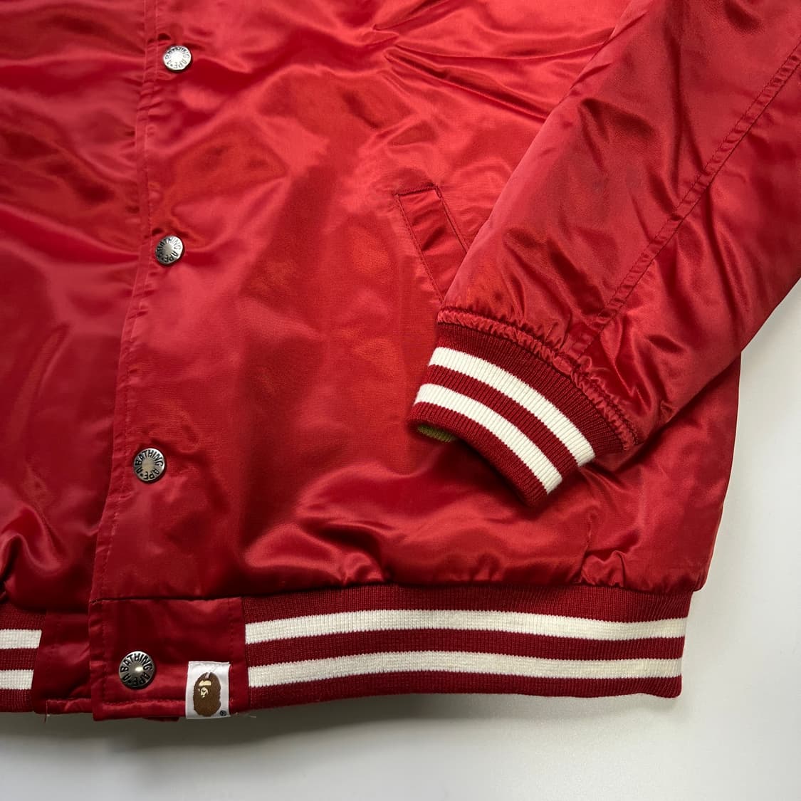 A BATHING APE 22SS 베이프 리버시블 바시티 자켓 상품이미지4