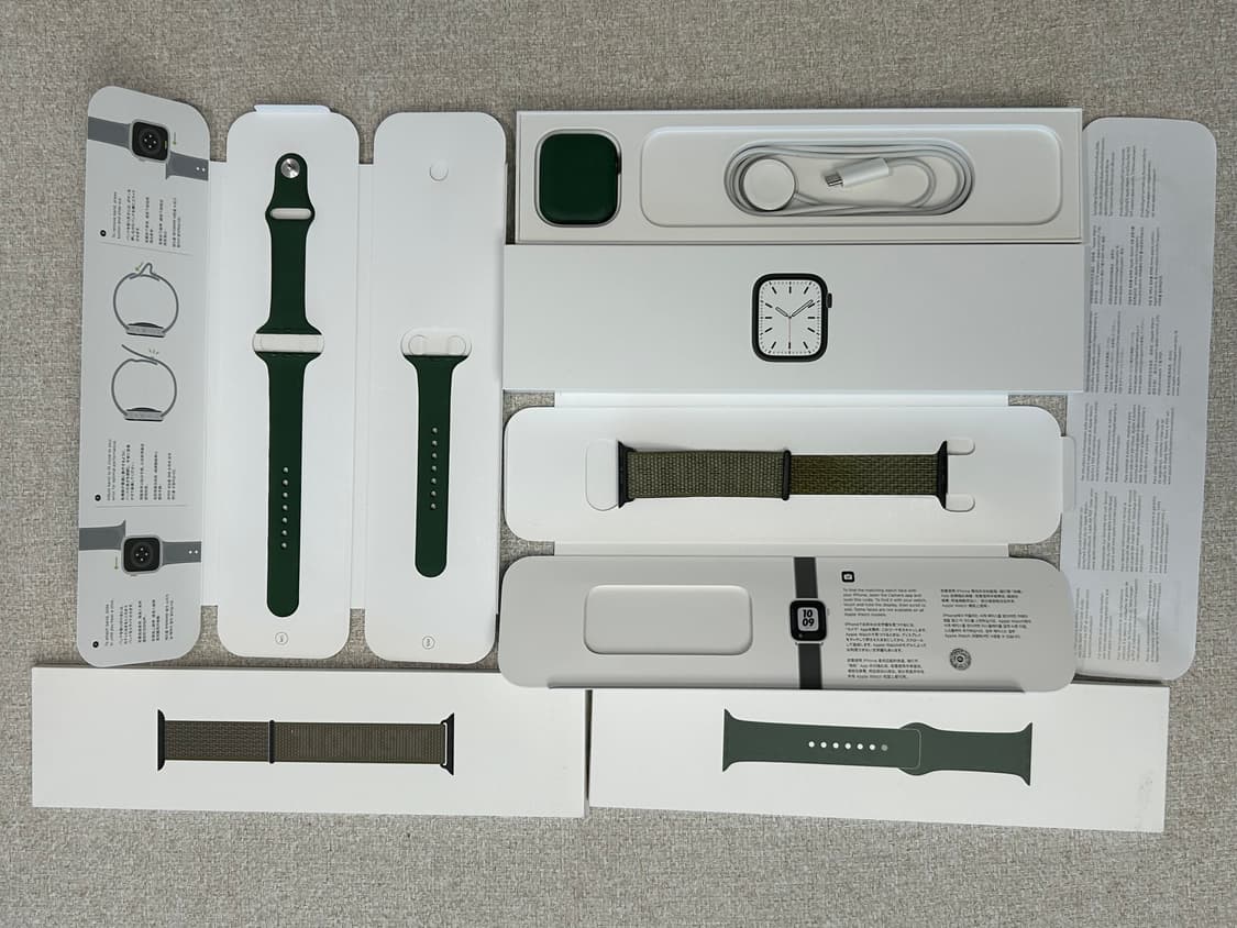 [S급]애플워치7 45mm그린 상품이미지1