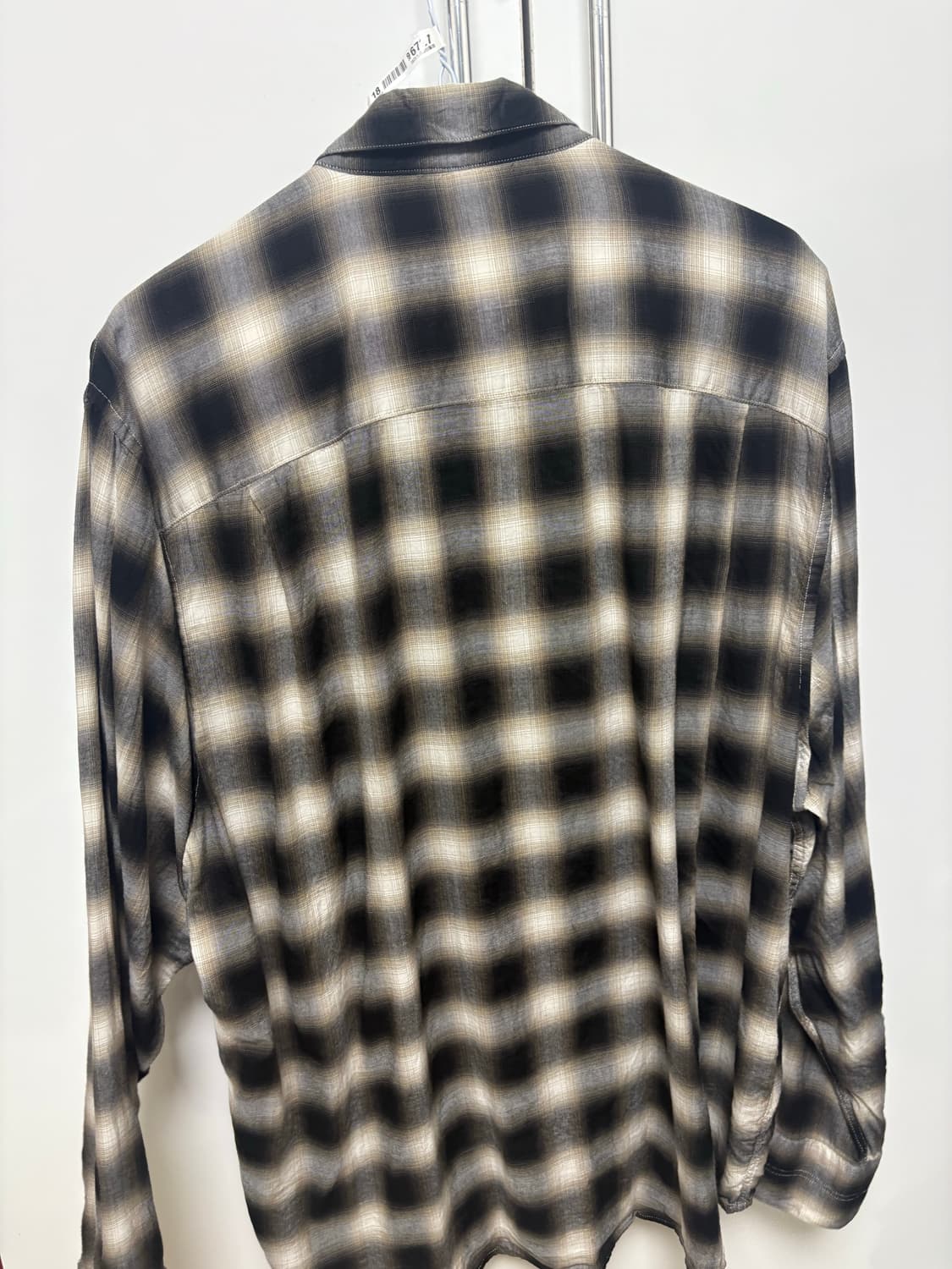 [L]벨리에 치코 셔츠 헤이즈 블랙 상품이미지5