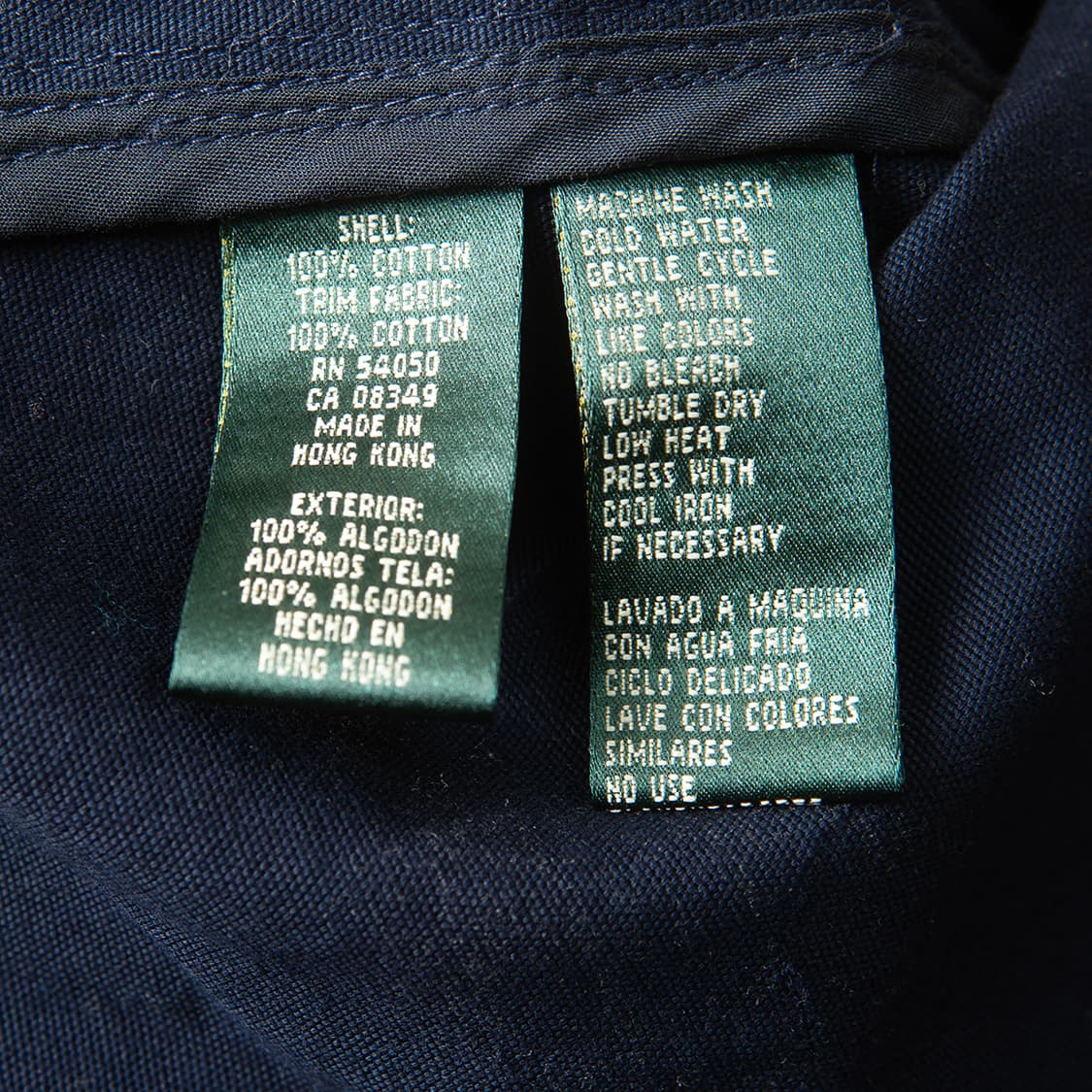 [M] 00s 로렌 USRL 마린 서플라이 디비젼 블루프린트 커버올  상품이미지9