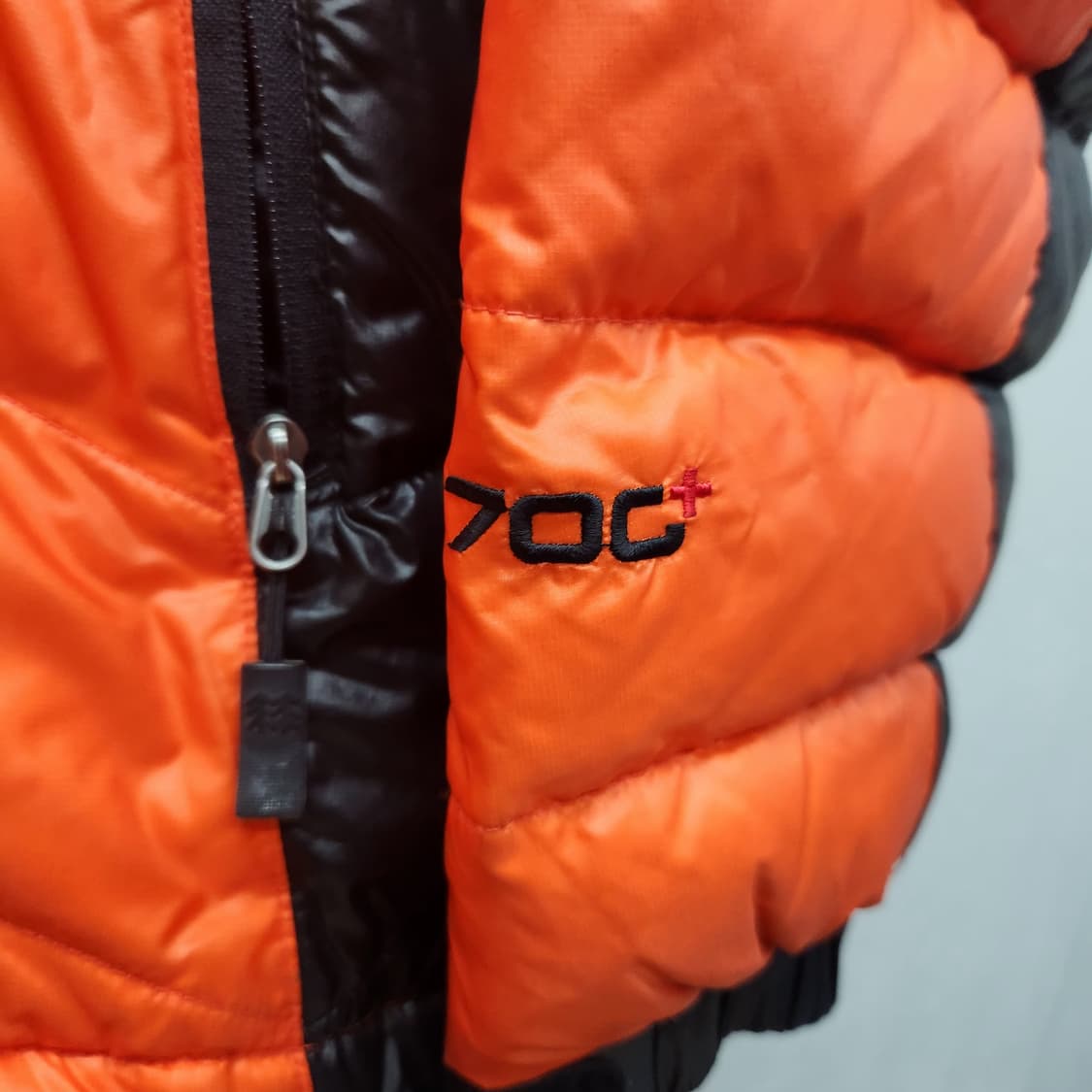 코오롱스포츠 700 풀집업 스트링 투웨이 구스다운 경량패딩 L 상품이미지4