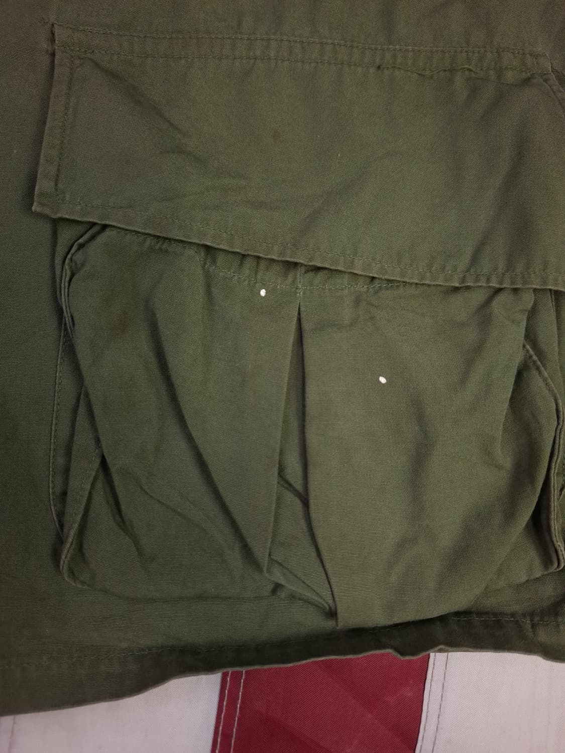 오리지날 60's 베트남전 포플린원단 정글 퍼티그 상품이미지5