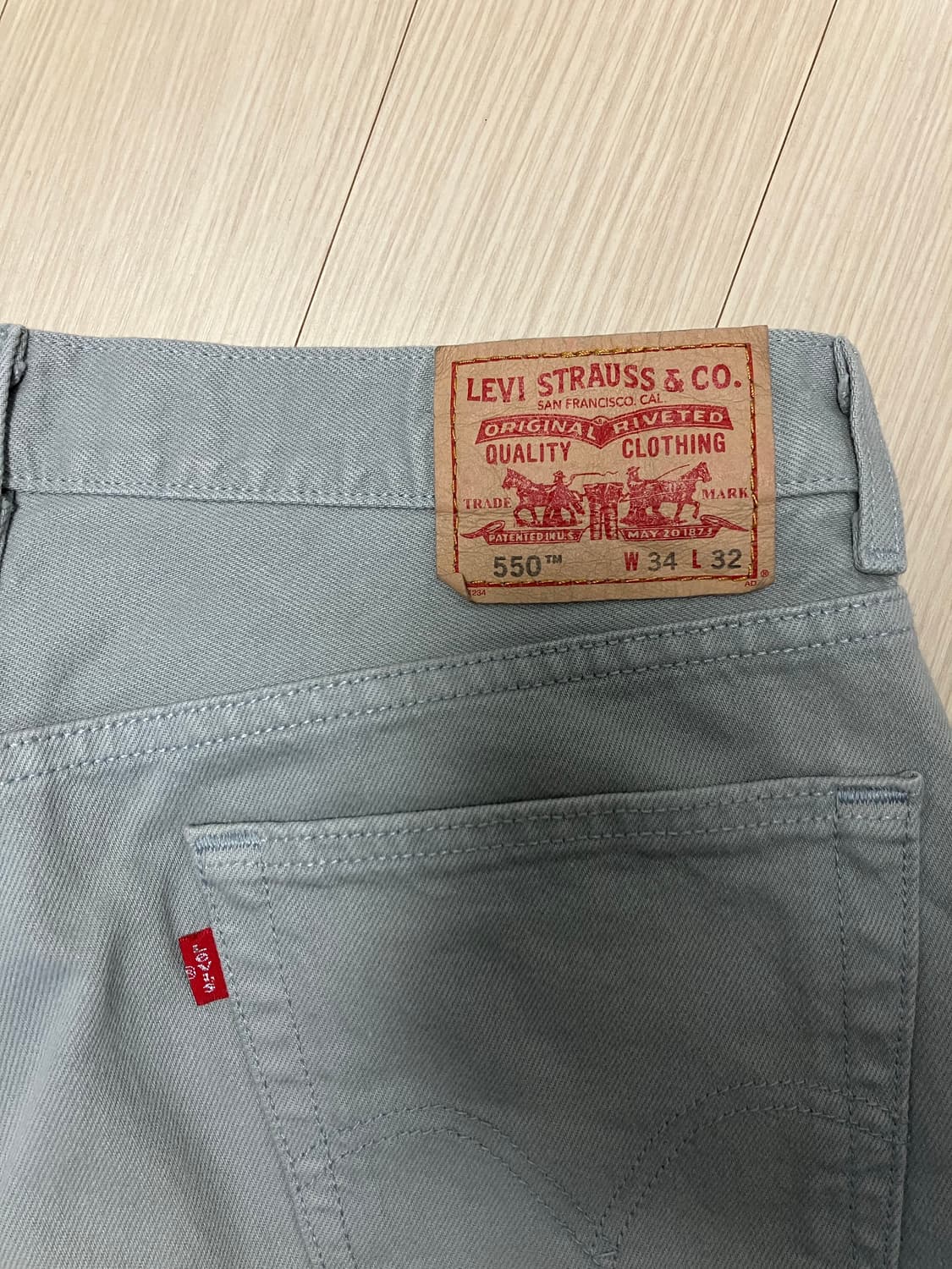 리바이스 550 w34 l32 상품이미지1