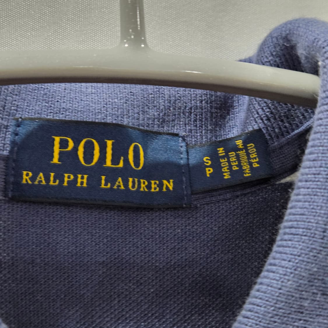 폴로랄프로렌 우먼 코튼 카라 스트라이프 반팔티 S  상품이미지3