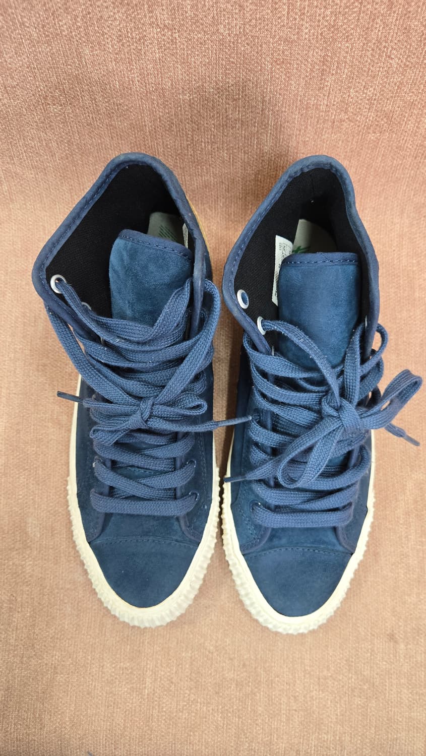 PF 플라이어스 250mm- 남녀 센터 하이 스웨이드 블루 스니커즈 상품이미지2