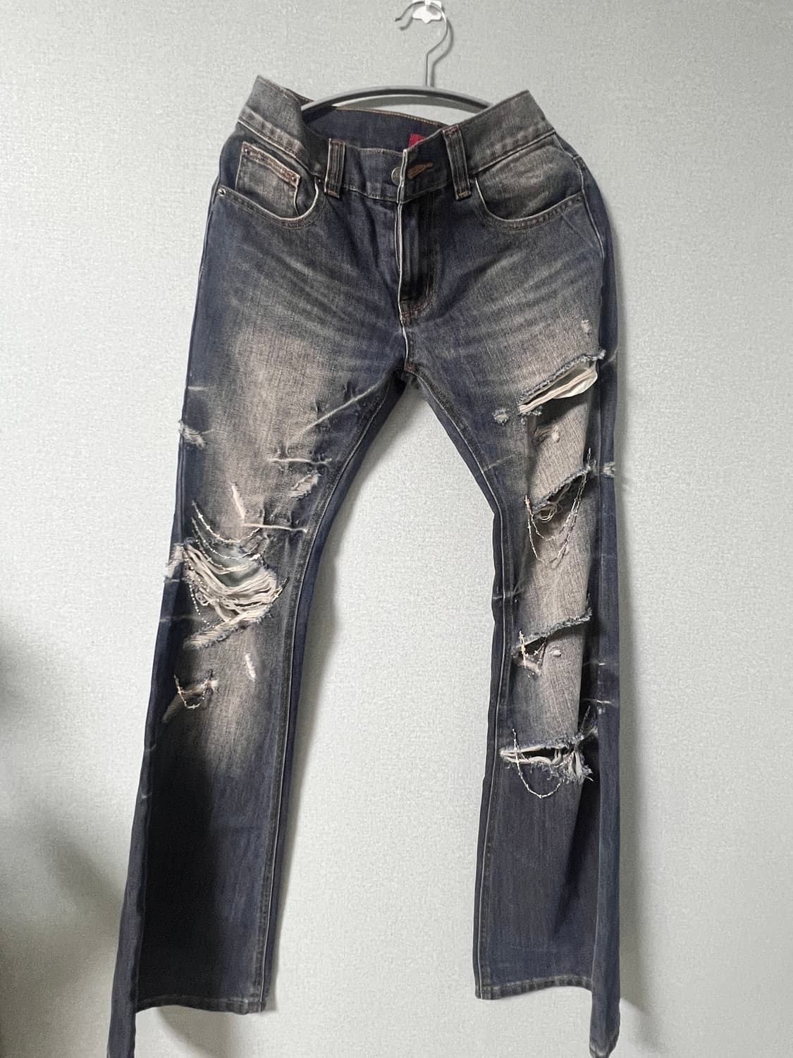 Jaded London Cross Chain Blue Drift Boot 상품이미지2