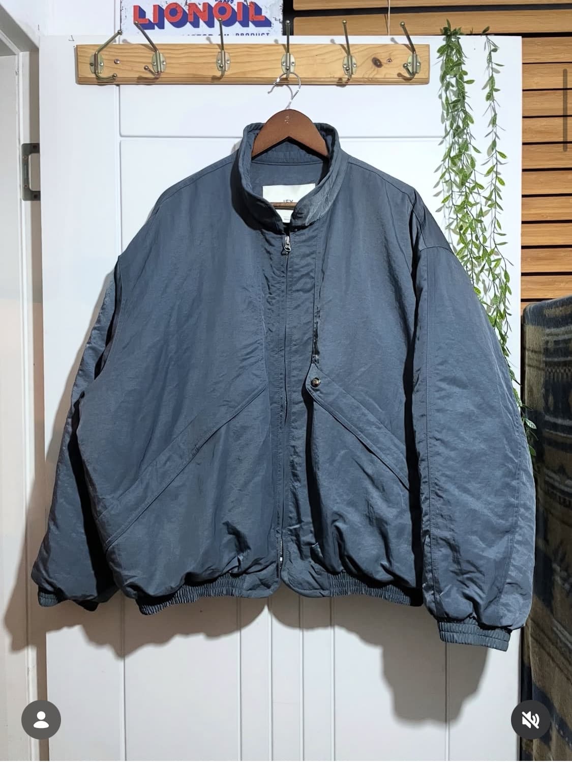 이에이 와이어 카라 오버사이즈 점퍼 상품이미지2