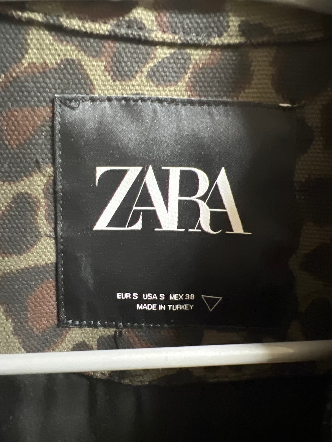 자라 호피 레오파드 남자 자켓 S 상품이미지5