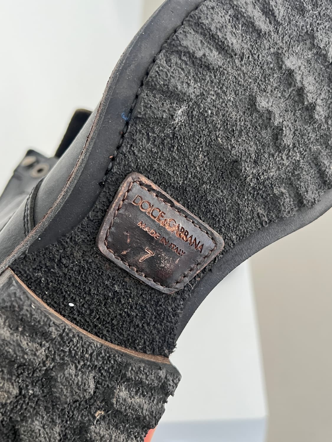 돌체앤가바나 아카이브 컴뱃 부츠 상품이미지5