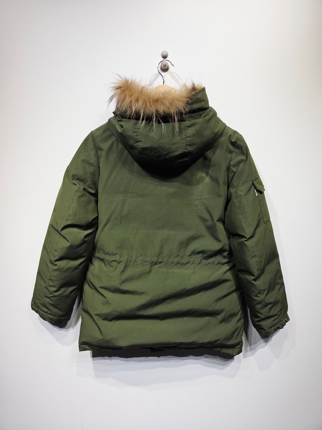 리바이스 구스다운 카키 야상 패딩 상품이미지5