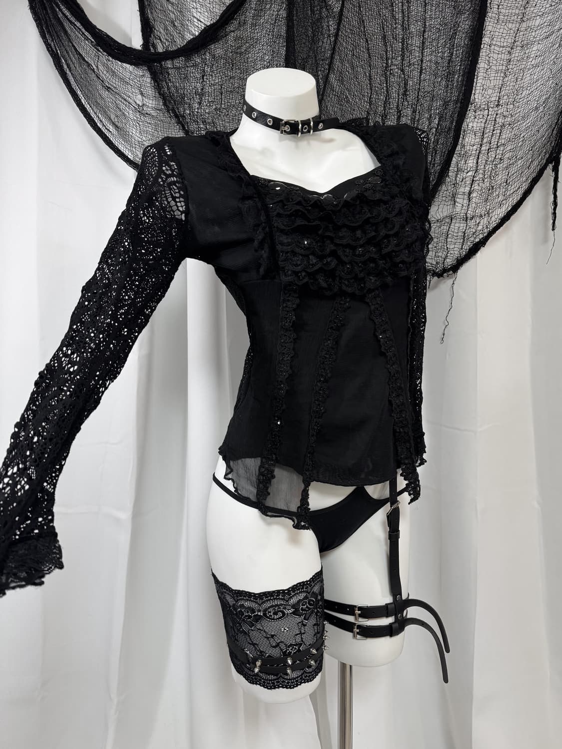 lace blouse 상품이미지1