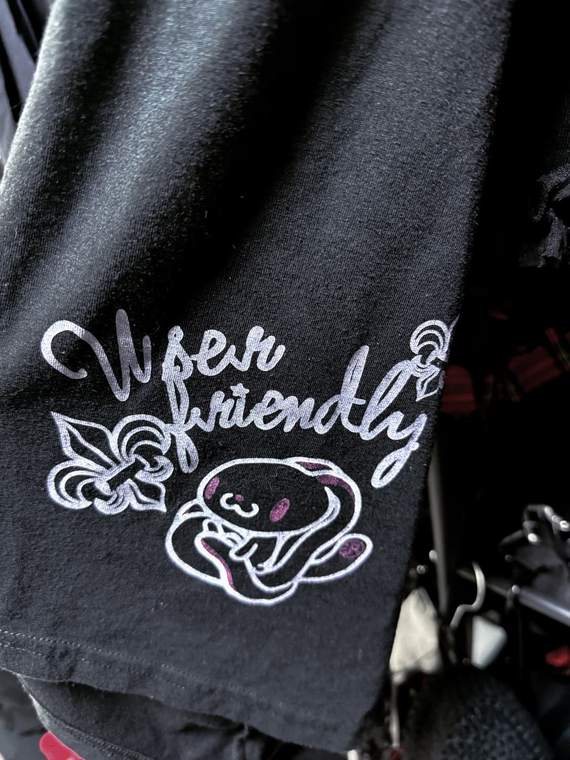 고스트오브할렘X범용토끼 반팔 후드티  상품이미지3