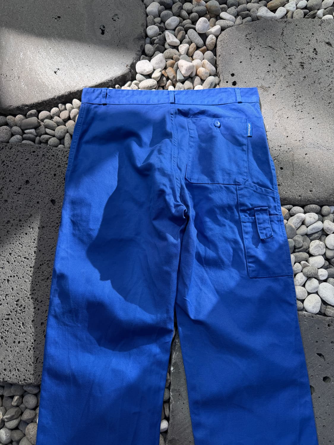 1990s LAFODEX WASHED BLUE 빈티지 프렌치워크팬츠 상품이미지8