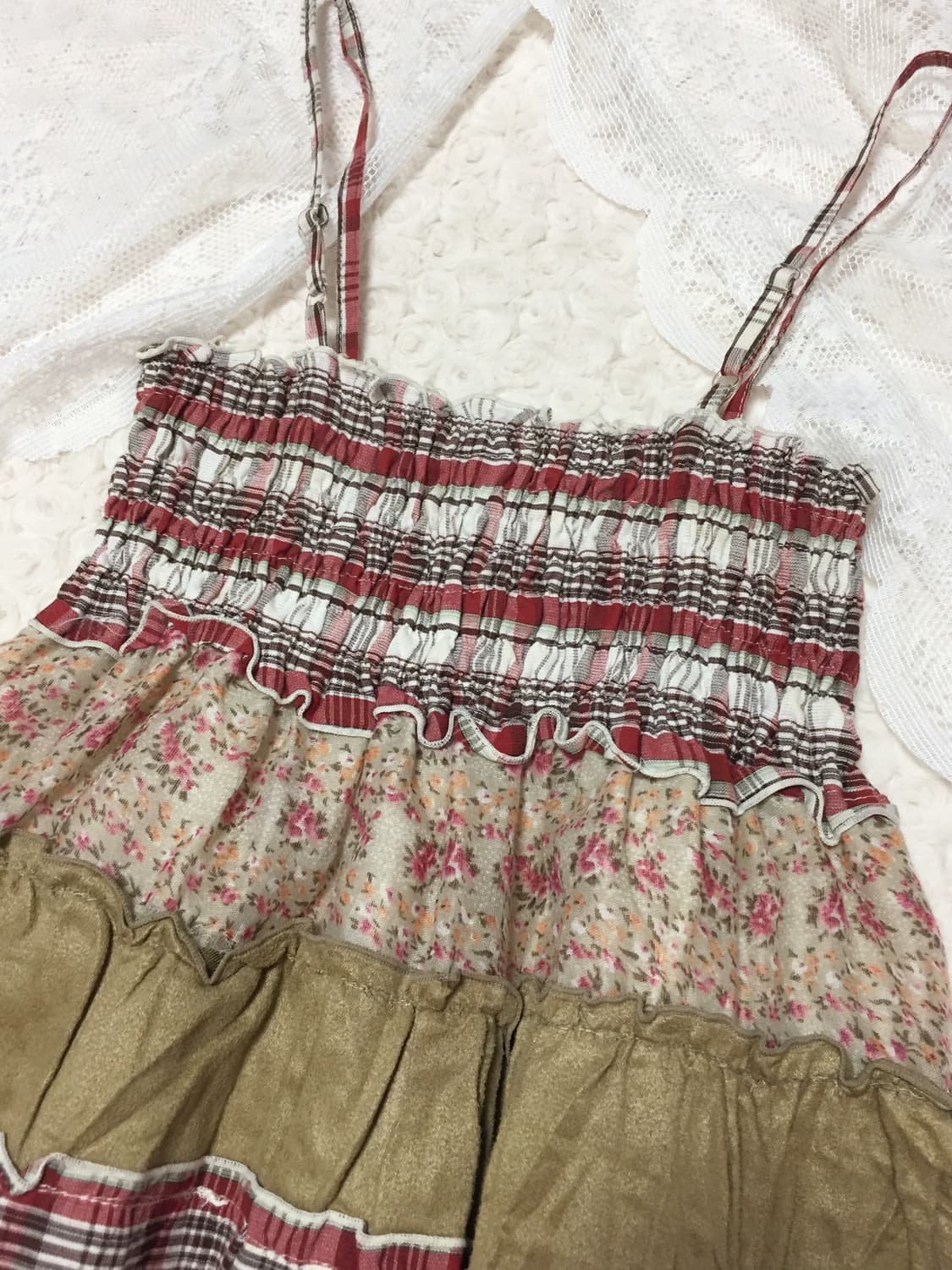 빈티지 모리걸 대장템 가로패치원피스 상품이미지3