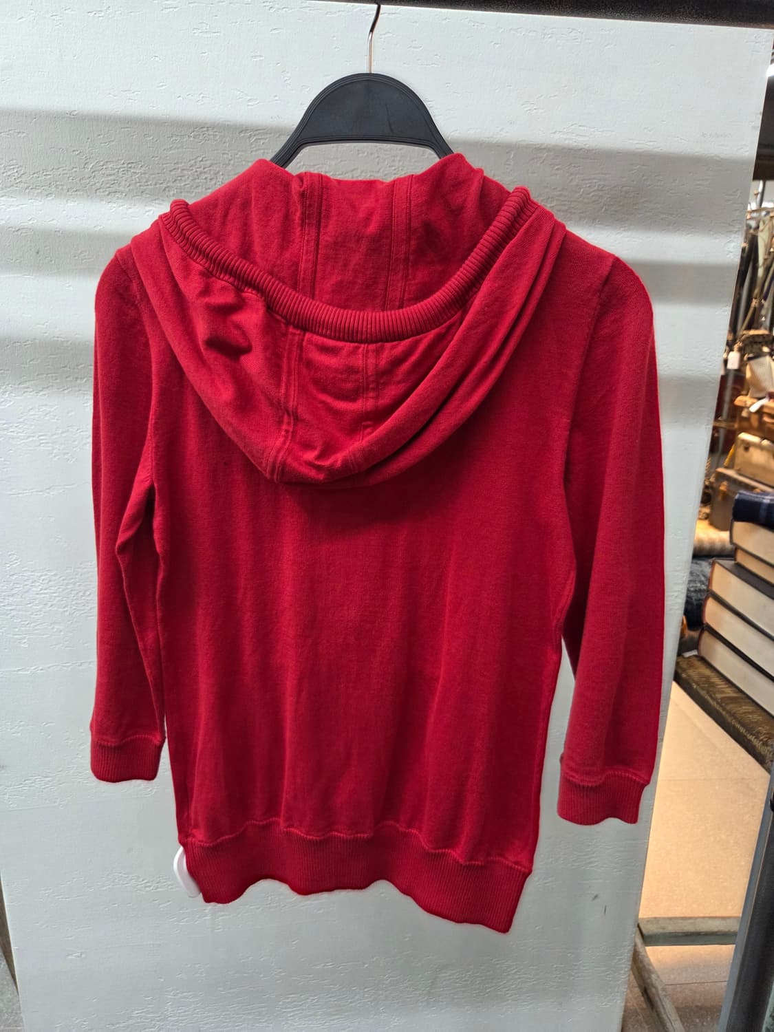 BURBERRY 버버리 레드 9부 후드집업💯 상품이미지5