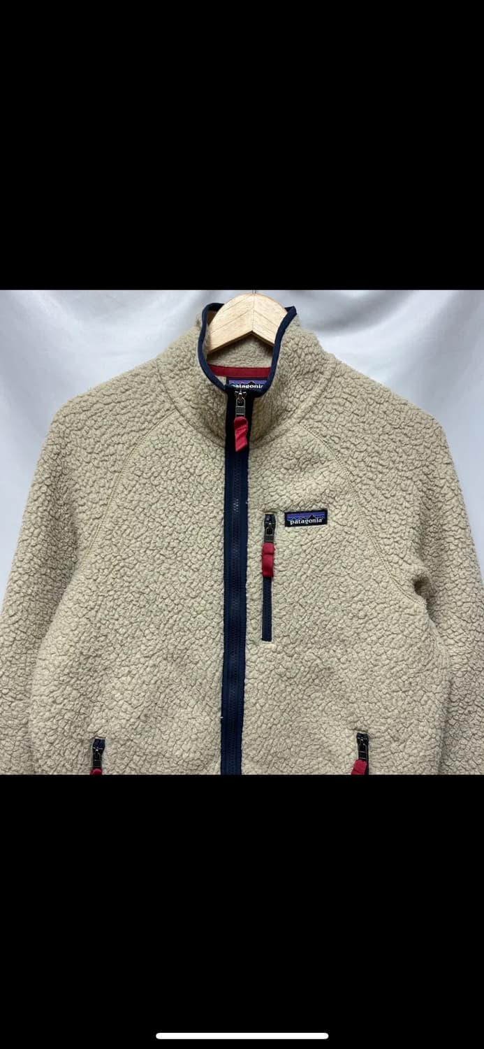 [정품/M] 파타고니아 클래식 레트로 아이보리 플리스 후리스 자켓 상품이미지2
