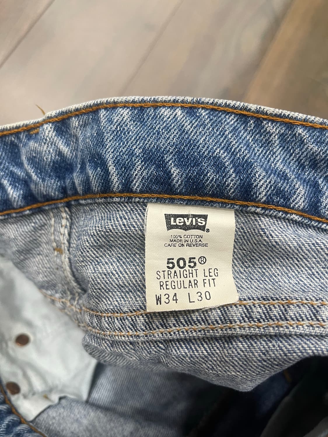 90s Levis 505 u.s.a  32사이즈 상품이미지5