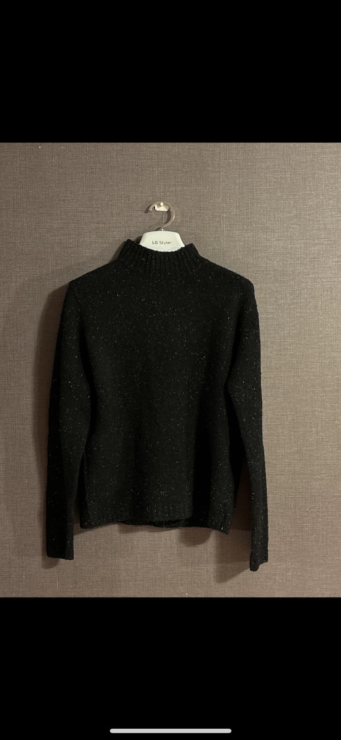 [새제품] AU DE VIE 블랙 모 혼방 니트 Japan 상품이미지1