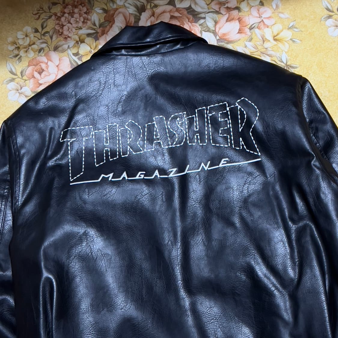 트레셔 레더 자켓 상품이미지5