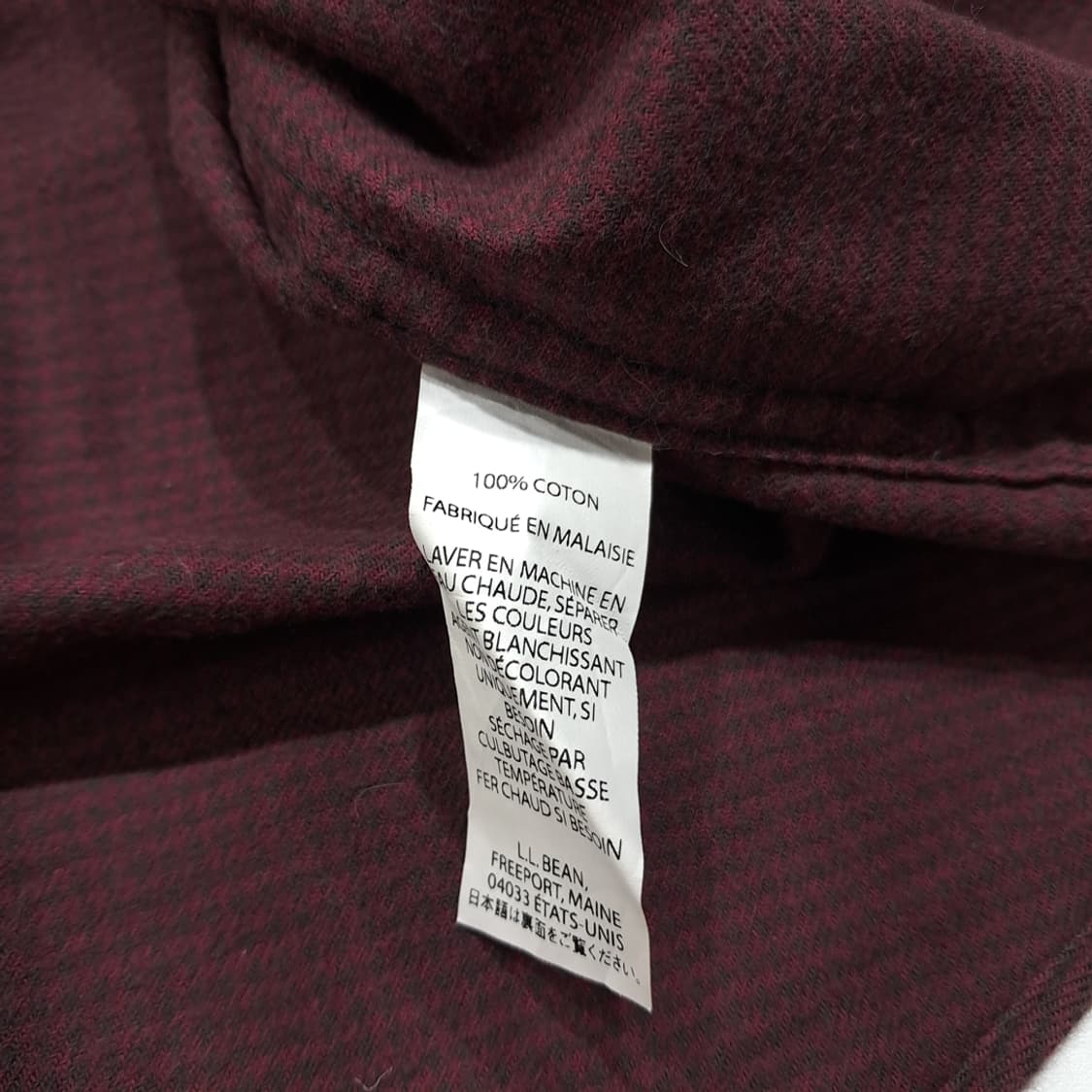 CL145 XL 엘엘빈 플란넬 버튼다운 셔츠 상품이미지5