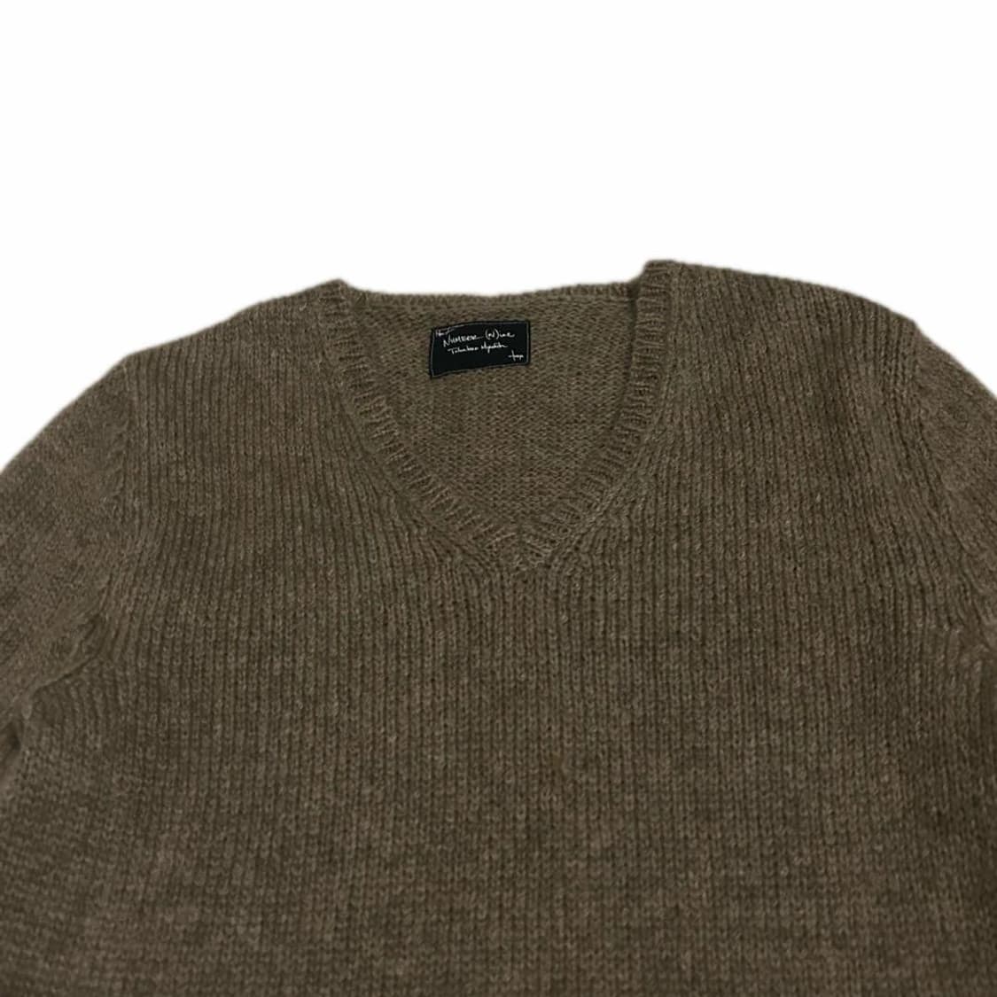 09AW 넘버나인 그런지 모헤어 데미지 니트 상품이미지3