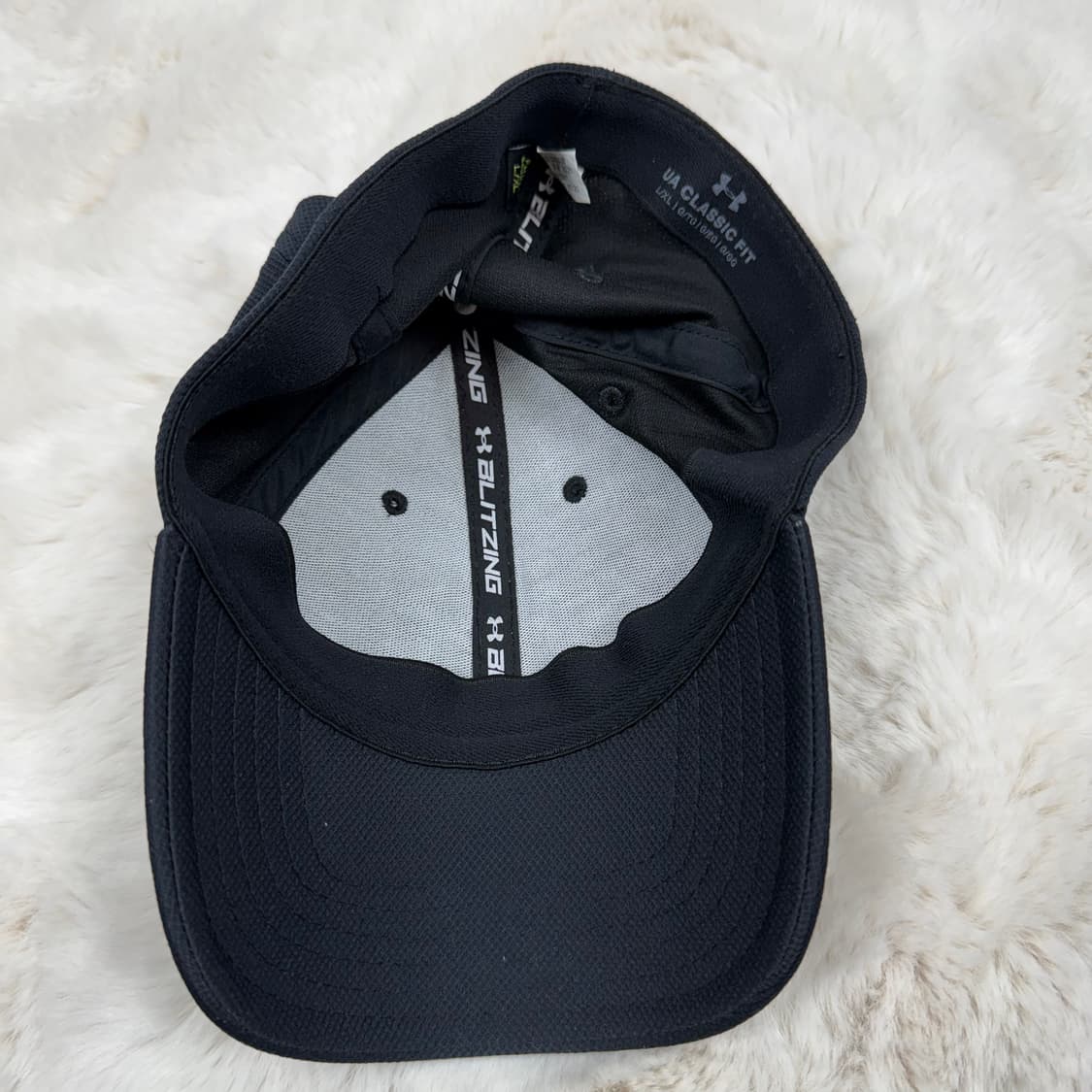 L/XL) 언더아머 골프 볼캡 블랙 상품이미지4