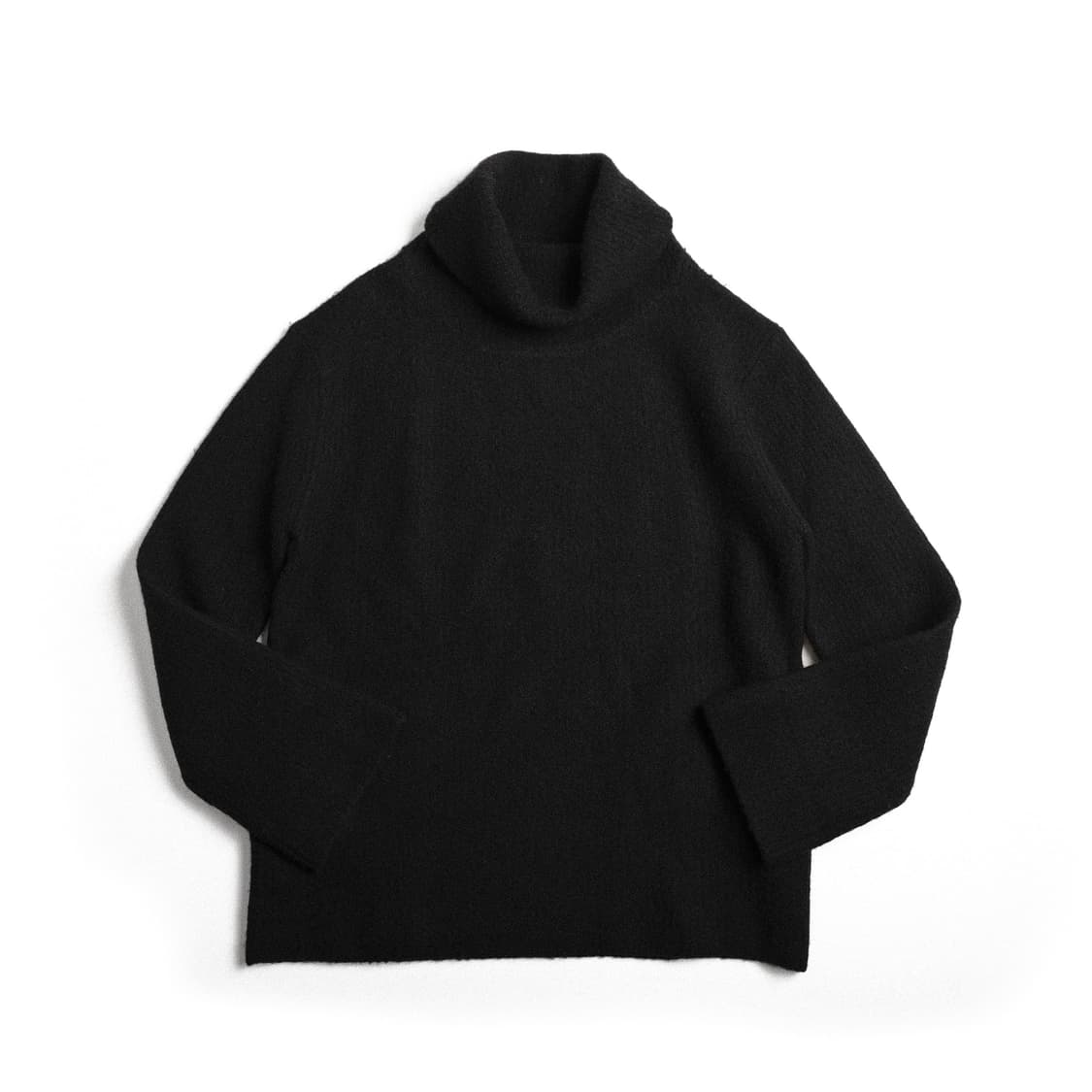 Yoko Sakamoto 하이넥 니트 블랙 L사이즈 요코 사카모토 상품이미지3