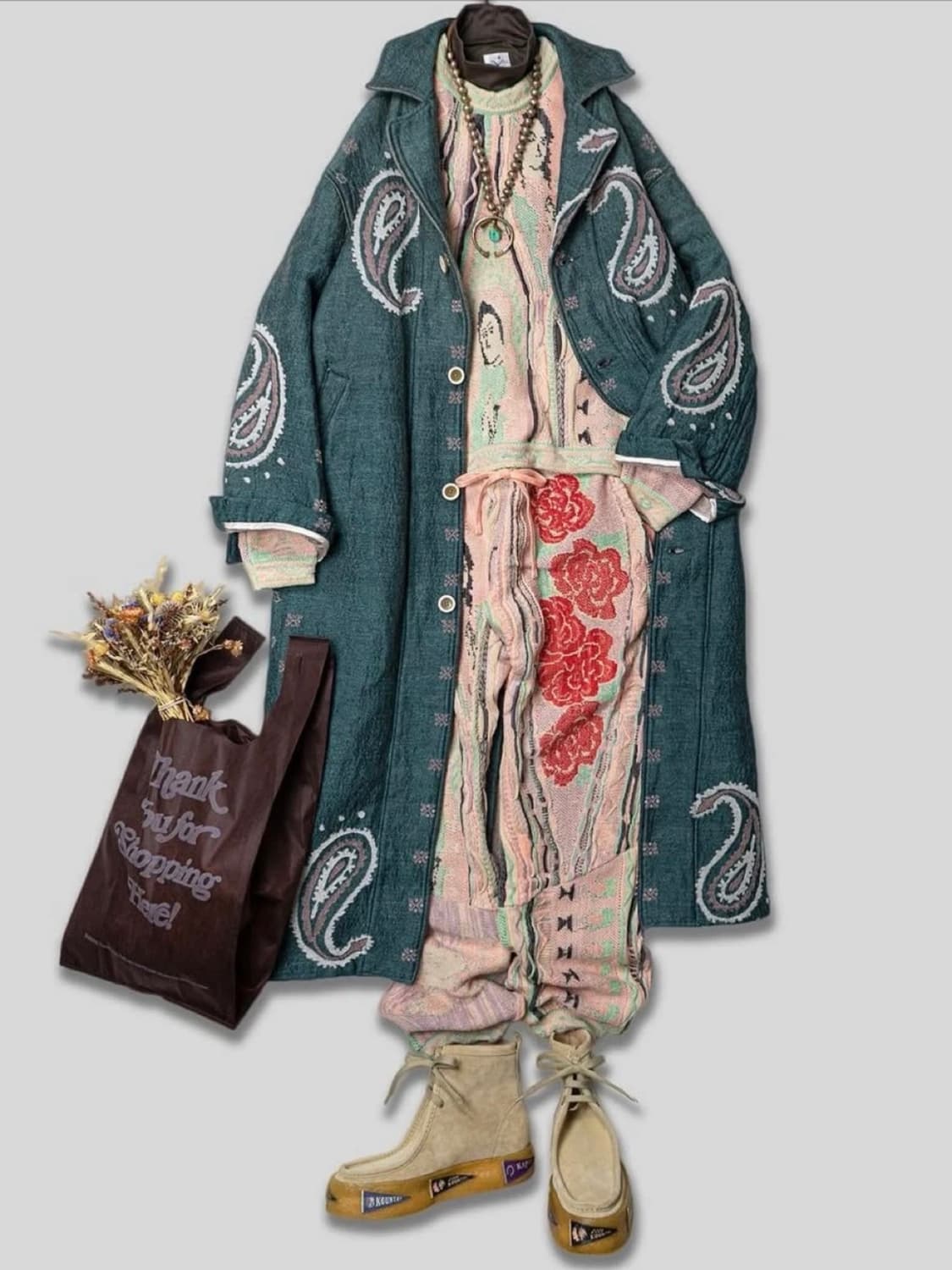 KAPITAL 캐피탈 페이즐리 코트 3사이즈 상품이미지1