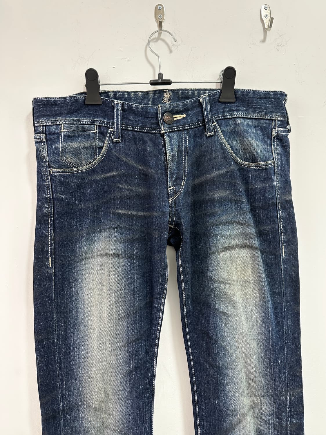 Murder License black fade lines denim je 상품이미지5