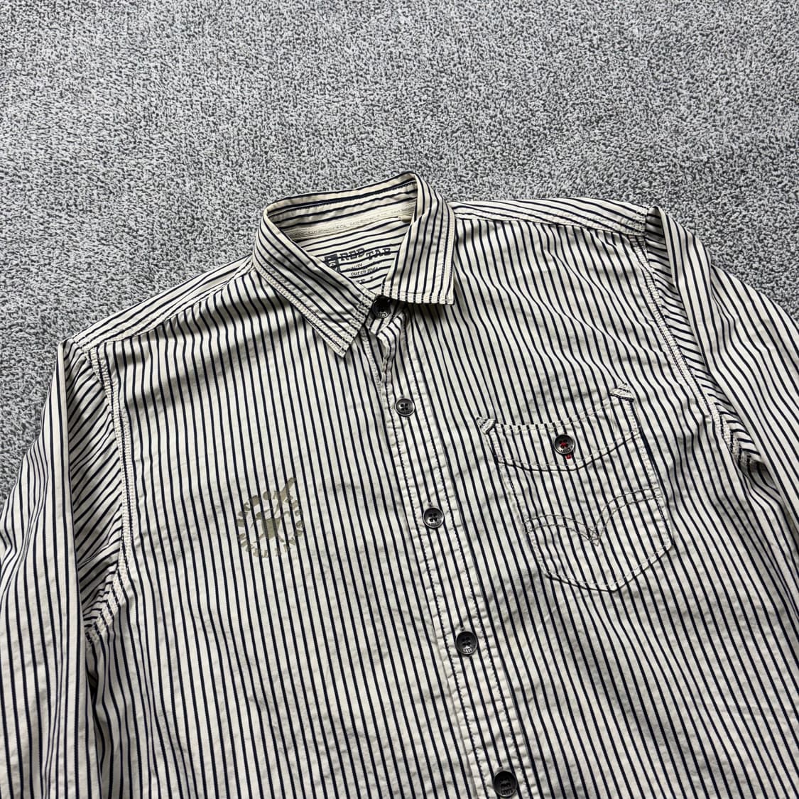 리바이스 레드탭 마린 히코리 셔츠 상품이미지2