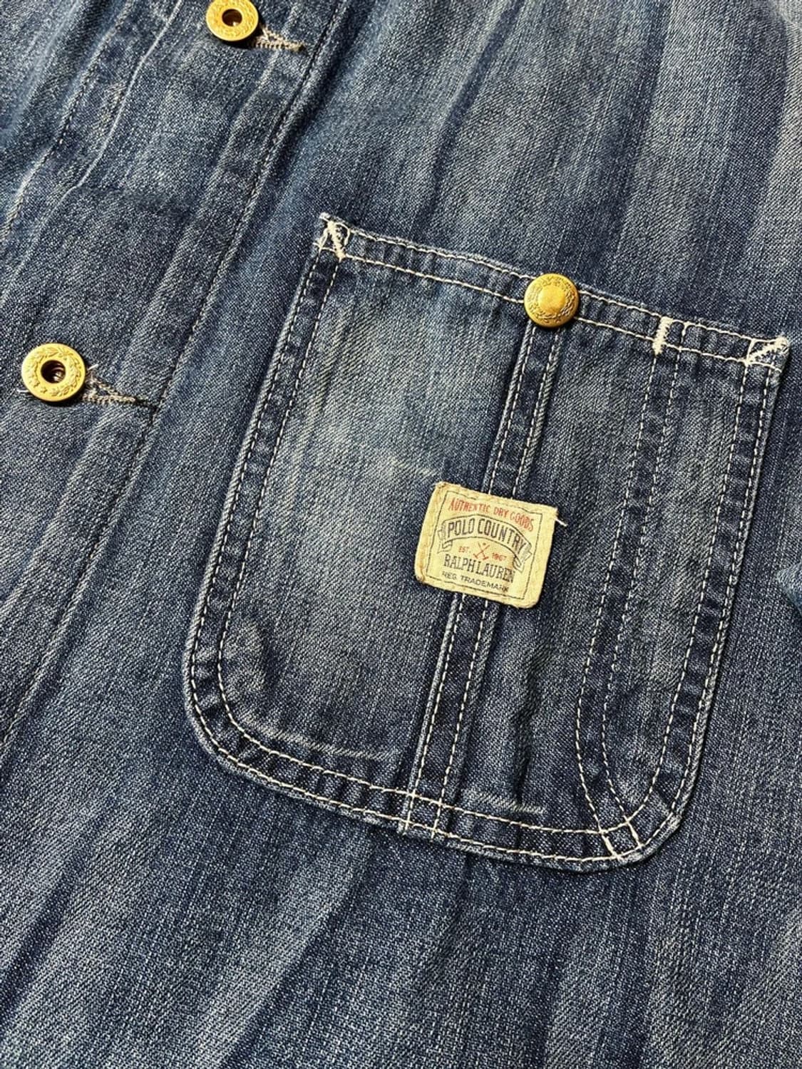 폴로 컨트리 웨스턴 데님 초어 자켓 PN6354 상품이미지5