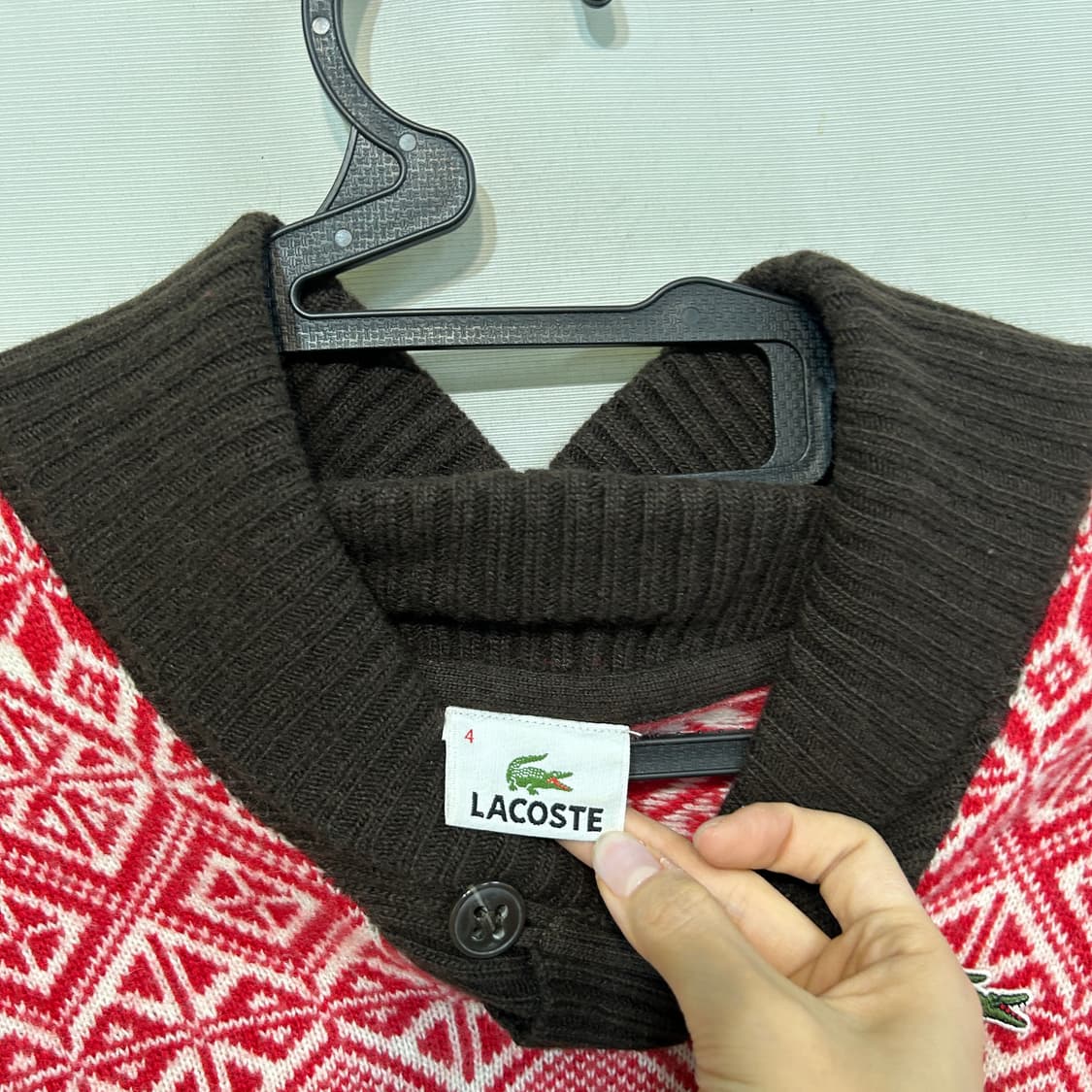 라코스테 남성 니트 100  상품이미지2